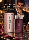 Chris Adams Dolby Pour Homme Eau De Parfum 100 ML – Aromatic Floral Woody Perfume for Men