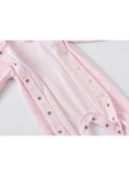 We Happy Baby Girl Gift Set with Cap Gloves Cotton Breathable Soft Newborn Sleepers Pyjamas