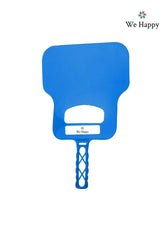 We Happy Plastic BBQ Hand Fan Barbecue Flame Air Blower Tool For Outdoor Cooking Camping Assorted Colors 30 x 20 CM