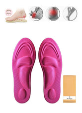 We Happy 4D Foam Comfort Shoe Insole Help Against Foot Pain Cushioning Metatarsal Arch and Heel Support