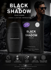 Chris Adams Black Shadow EDT 100ml men's perfume bottle and packaging