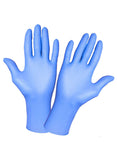 Nitrile Disposable Latex and Vinyl Free Blue Gloves 100 Pcs