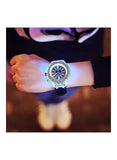 Geneva Super LED Colour Changing Quartz Wrist Watch