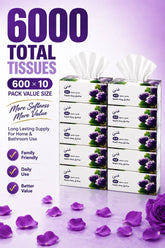 Ghena Soft Paper Tissues Skin Friendly White Paper Dispoasble Face Towel