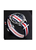 SKMEI Japanese Quartz British Style Wristwatch
