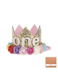 We Happy 1st 2nd 3rd One Two Three 1 2 3 Birthday Crown Party Photo Shoot Prop