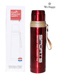 Sports Stainless Steel Thermos Vacuum Flask 750 ML Capacity Travel Bottle with Insulation Cup