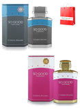 Nabeel Chris Adams So Good Men and Women Spray Perfume 80 ML Set