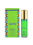 Nabeel Ultimate Nabeel Roll On Collection Authentic Arabic Fragrance Oil Perfume Tajebni, Sandal, Amber, Tawasul, Khayali 6 ML