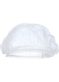 Gesalife Disposable Shower Caps Non Woven Mob Cap Hair Net, 19 Inch, Pack of 100 Pcs