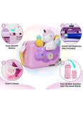 Unicorn Bubble Camera Toy Automatic Soap Bubbles Machine Hanging Neck Bubble Blower Summer Birthday Party Toy