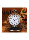 Yash Retro Russian Coin Replica Embossed Metal Quartz Pocket Watch