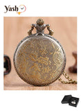 Yash Kaaba Design Quartz Pocket Watch
