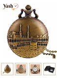 Yash Kaaba Design Quartz Pocket Watch