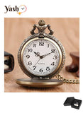 Yash Kaaba Design Quartz Pocket Watch