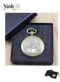Yash Doctor Who Vintage Quartz Pocket Watch