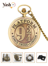 Yash King Cross London Station Quartz Pocket Watch
