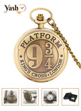 Yash King Cross London Station Quartz Pocket Watch