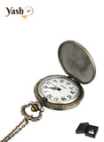 Yash Anime Skull One Piece Style Quartz Pocket Watch