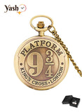 Yash King Cross London Station Quartz Pocket Watch