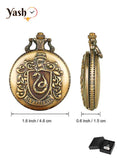 Yash Slytherin Quartz Pocket Watch