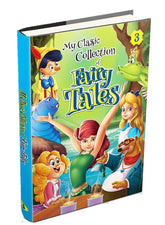Fairy Tales and Jungle Tales for Kids Illustrated Padded Hardcover Story Book with Moral Lessons and Colorful Illustrations Montessori Creative Bedtime Reading and Perfect Gift