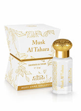 Nabeel Musk Al Tahara 12ML premium alcohol-free perfume oil bottle and box