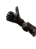 Gesalife Disposable Black Gloves Vinyl Powder Free