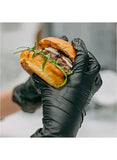 Gesalife Disposable Black Gloves Vinyl Powder Free