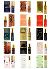 Nabeel 15 Pieces Roll On Alchohol Free Mega Nabeel Dahn al Oud Amiri Gold Ghadeer Antar Nasaem Qisaty Musk Jannet Ward Sandal Makh Tajebni Jasmine 6 ML