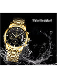 Men’s Water-Resistant Chronograph Watch AD0144 Precision Durability and Timeless Elegance
