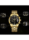 Men’s Water-Resistant Chronograph Watch AD0144 Precision Durability and Timeless Elegance