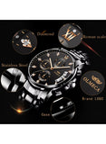 Olmeca Men’s Water-Resistant Chronograph Watch Luxury Design Precision Timekeeping and Durable Build