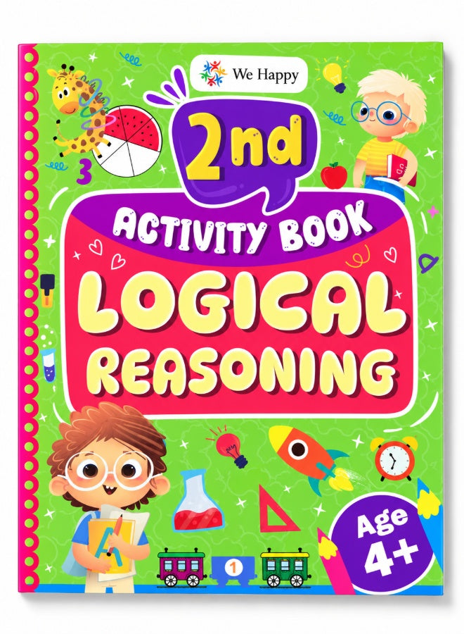 We Happy 2nd Activity Book Logical Reasoning for Kids Age 4+ cover