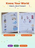 We Happy 4th Activity Book General Knowledge for Kids Age 6+ – Science, Community Helpers, Vehicles, Animals & World Facts