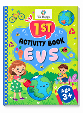 We Happy 1st Activity Book EVS for Kids Age 3+ – Environment, Safety, Healthy Habits & Learning