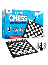 We Happy classic foldable chess board game set with box