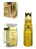Nabeel Habibi Lil Abad Premium Gift Set Long-Lasting 100ML Eau De Parfum and 200ML Deodorant Duo for Signature All-Day Freshness