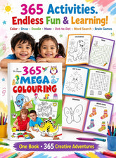 We Happy 365 Mega Coloring Book for Kids