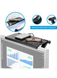 We Happy Multi-functional Storage Media Holder, TV Computer, LCD Display Adjustable Bracket Stand