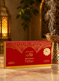 Nabeel Mini Bakhoor Fattan Incense 12 x 3 G (36 G) – Fruity Floral Leathery Arabic Home Fragrance