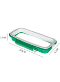 We Happy Plastic Garbage Trash Bag Holder Over Door Hanging Bin Ideal for Kitchen Cabinets Doors Cupboards