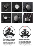 Yash Pocket Watch Personalized Engraved Pocket Watch for Husband – Romantic Anniversary, Birthday, Wedding Gift for Him – Elegant Black Timepiece with Sentimental Message – Best Husband Gift Idea