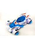 We Happy High Speed Racing Toy Car with Dazzling 5D Light and Music