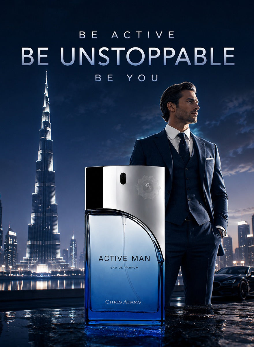 Chris Adams Active Man Eau De Parfum 100 ML