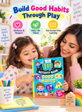 We Happy 1st Activity Book Good Habits for Kids Age 3+ – 64 Pages of Life Skills, Kindness & Values