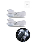Pack Of 4 We Happy LED Flashing Shoelaces – Luminous Nylon Sports Laces