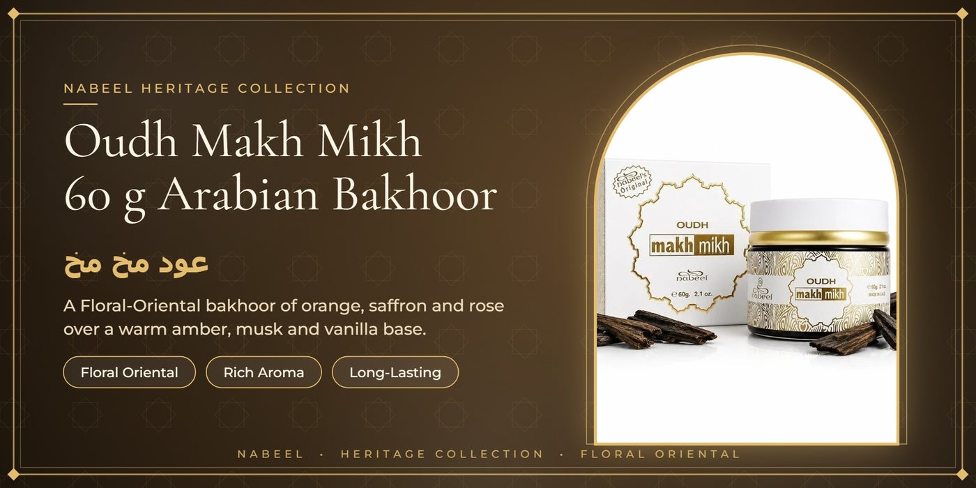 Oudh Makh Mikh 60g Floral Oriental Arabian bakhoor