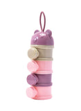 We Happy Portable Baby Food 4 Layers Lunch Box Snack Container Milk Powder Fruits Storage