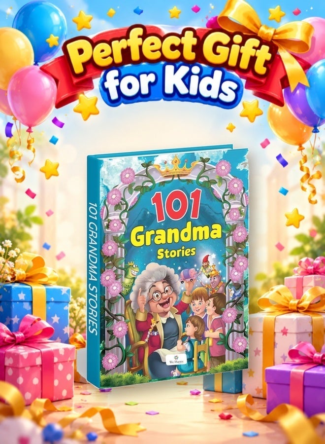 We Happy 101 Grandma Stories - perfect gift for kids